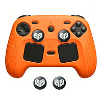 Nouvelle manette de jeu sans fil Steam Controller 2 avec coque en gel de silicone et grip pour pouce, compatible PC, PS et autres plateformes de jeu