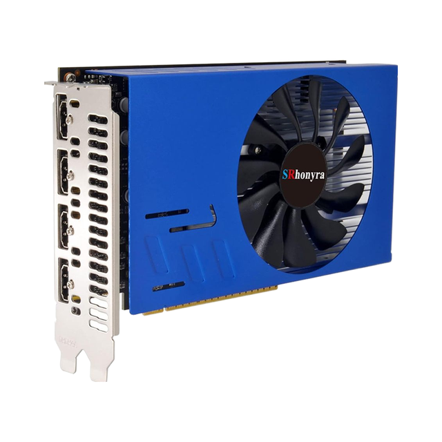 GTX 1050 Ti 4GB Video Card with GDDR5 for Quad Monitor DP Output Interface for Workstation or Multiple Displays New Product