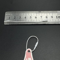 8cm de Long Super Fine Haute Qualité Blanc Nylon Étiquette Corde Vêtements Étiquette Longe Bijoux Étiquette Corde