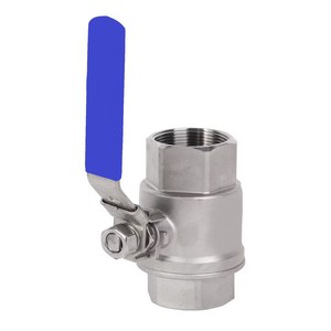 Válvula de Bola Manual DN25 de Acero Inoxidable 316, Rosca Hembra de Paso Completo, Compatible con ISO 5211, Apta para Aceite a Alta Temperatura, OEM - Product Image 2