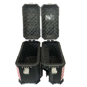Boîtes supérieures de <span class=keywords><strong>moto</strong></span> haut de gamme 36L boîtes latérales moteur en aluminium Cajas Para Motos De métal étui de costume étanche boîtes de queue de <span class=keywords><strong>moto</strong></span> - Product Image 2