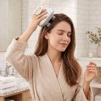 Masseur électrique portable rechargeable pour la tête, appareil de traitement du cuir chevelier multifonctionnel intelligent, produits de massage