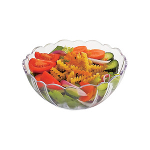 Ciotola per Insalata in Plastica Stile Retrò, Infrangibile, con Motivo a Spirale - Product Image 2