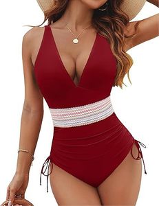 Fabricante 2025 Traje de Baño Bikini Sexy de Estilo Simple para Niñas, Conjunto de 1 Pieza, Logotipo Personalizado, Color Sólido, Secado Rápido, Talla Grande, Cintura Alta - Product Image 6