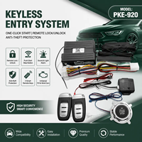 Kit d'allumage intelligent PKE-920 avec démarrage sans clé, déverrouillage à distance, protection antivol et contrôle de verrouillage centralisé pour la plupart des véhicules