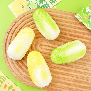 Juguete Antiestrés de Repollo Chino Realista, Suave y Agradable al Tacto, Regalo para Niños y Adultos, Tiempo de Relajación - Product Image 1