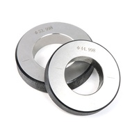 Calibrador de acero de tungsteno, anillo Maestro de carburo de un solo extremo, calibradores de enchufe liso GO NOGO