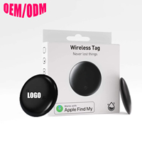 Traceur intelligent pour animaux de compagnie sans fil, compatible Apple Find My, suivi Bluetooth LBS, autonomie 1 an, étanche IPX6, en plastique, anti-éclats