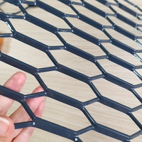 Paneles de Malla Metálica Expandida de Acero Inoxidable, Acero Dulce y Aluminio de Alta Resistencia con Orificios Hexagonales para Pasarelas Industriales y Cercas