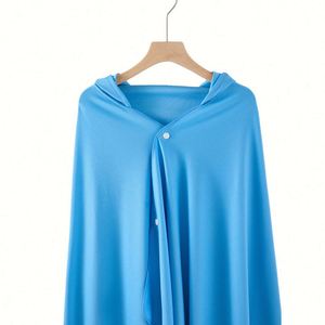Cooling Sunscreen Cloak Quick-drying Water-absorbent Hooded <b>Bath</b> Towel Extra-large Sweat-absorbing - Product Image 2