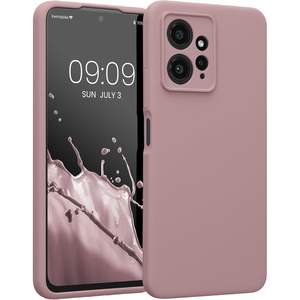 Funda para Xiaomi Redmi Note 12 4G, funda delgada de silicona TPU, color lila, acabado suave al tacto antihuellas - Product Image 1