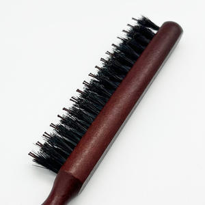 หวีไม้ธรรมชาติขนาดกะทัดรัดเป็นมิตรต่อสิ่งแวดล้อมหวีผมแบบแข็งและอ่อนนุ่มในบรรจุภัณฑ์เลเซอร์กล่อง - Product Image 2