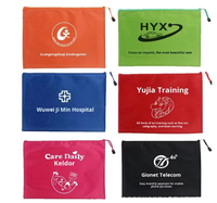 Bolsa de Almacenamiento con Cremallera y Carpeta para Documentos de Tela Oxford Impermeable Personalizada al por Mayor B4