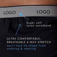 Boxers amples pour hommes grandes tailles en fibre de bambou, avec bande élastique jacquard, respirants, écologiques, antibactériens, à braguette boutonnée