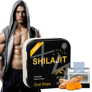 Powerful Natural Shilajit Oral Strips for <b>Energy</b> Stamina Immunity Support Best Supplement for Men and Women OEM Shilajit <b>Pills</b> - Product Image 1