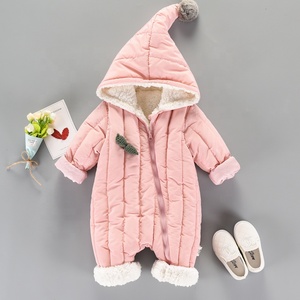 Vendita Diretta dalla Fabbrica, Tutina per Neonati AppleBear, Antiallergica con Cappuccio, Calda in Cotone Biologico, Chiusura a Bottoni, Unisex, Pagliaccetto Invernale - Product Image 2