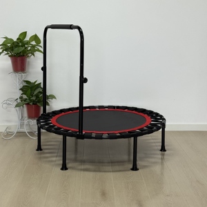Aoxu 40 \ "xách tay & có thể gập lại trong nhà Trampoline Mini rebounder với có thể điều chỉnh lan can tập thể dục cơ thể tập thể dục cho trẻ em OEM/ODM - Product Image 2