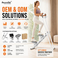 Mini máquina de ejercicios, stepper, máquina de fitness portátil para oficina, entrenamiento cardiovascular de alta resistencia, equipo de fitness comercial