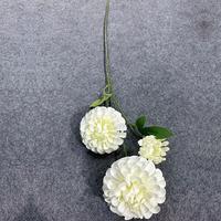 Bunga Peony Sutra Buatan Grosir 3 Kepala untuk Dekorasi Natal, Wisuda, Hari Valentine, Tahun Baru, dan Pernikahan