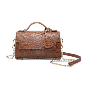 Túi Xách Tay Da Trăn In Da PU Thời Trang Xách Tay Tùy Chỉnh Túi Tote Họa Tiết Da Trăn - Product Image 2