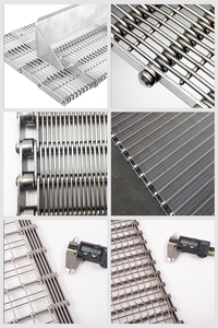 304 עמיד 316 נירוסטה קישור חוט רשת מסוע מתכת מסוע - Product Image 6