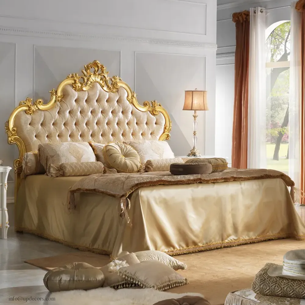 Luxury Queen/King size Bed Frame for Bedroom Furniture