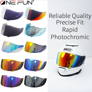 Visera Fotocromática para Casco de Motocicleta, Visera Completa para GT-AIR1 GT-AIR2 <span class=keywords><strong>NEOTEC</strong></span> CNS-<span class=keywords><strong>1</strong></span>, Repuesto de Lente Protectora Contra el Viento, Accesorios - Product Image 1