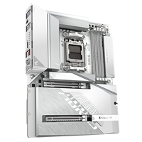 Gigabit B850 AORUS STEALTH ICE Mainboard WIFI7 ATX Motherboard Gaming Desktop AMD B850 DDR5 Ram PCIe 5.0 M.2 SSD dengan WIFI7