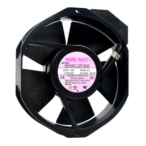 17CM AC220V Axial อินเวอร์เตอร์ตู้ควบคุมไฟฟ้า172พัดลมระบายความร้อนต้นฉบับ <span class=keywords><strong>NMB</strong></span> 150 40/38W DC EC 17238*5915pc-22t-b30*38MM - Product Image 1