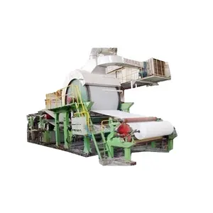 1092mm tissue paper and pulp making machine from qin yang city factory in China