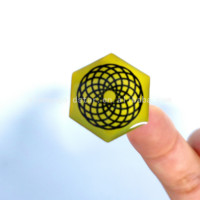 Autocollant en gel époxy 3D à colle forte, étiquette en résine bombée à effet argenté imprimée sur mesure, autocollants époxy imperméables personnalisés