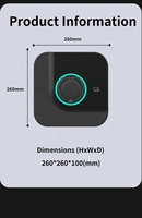 Cargador de Vehículos Eléctricos de 11kW, Energía Verde, Preparado para Energía Solar, Diseño Duradero con Certificación UL94-V0, Aprobado por UKCA y CE