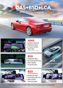 Cámara para Auto DVR 1080p 4 Lentes 4K, Dashcam con BSD, ADAS, Monitoreo de Estacionamiento 24H, Visión Nocturna HD, Cámara para Retrovisor - Product Image 4