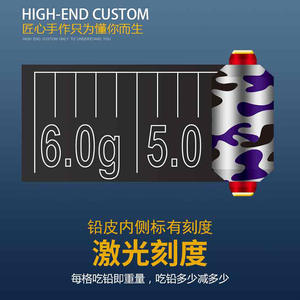 JQWNBJASH107 Plomada de pesca cilíndrica de 1.5g a 10g, duradera y funcional para accesorios de pesca - Product Image 5