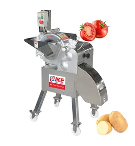 Machine de découpe alimentaire industrielle Machine de découpe de radis pour pommes de terre tomates