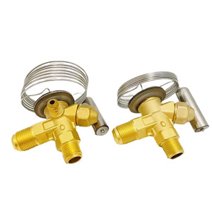 Vanne d'expansion thermique R22 R407 en laiton, pièces de réfrigération pour unité de stockage frigorifique - Product Image 4