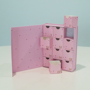 Подарочная коробка-календарь обратного отсчета на 12 дней/24 дня: роскошный адвент-календарь на день рождения или Рождество - Product Image 2