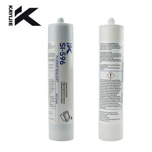 Pistola de silicona KAYIJIE SI-596 portátil de <span class=keywords><strong>9</strong></span> pulgadas y 310 ml, de doble columna, resistente, para sellador amarillo - Product Image 1
