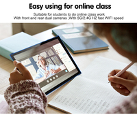 Tablet PC Android 10.1 Inci dengan Keyboard, Baterai 4000mAh, Layar IPS 1280*800, Wifi, ROM 32GB, Merek Office Education