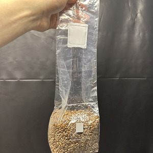 Logo personnalisé Compost en plastique à grains épais stérilisé Huître Champignon Spawn Sac de culture Substrat Culture Filtre Sacs de culture - Product Image 2