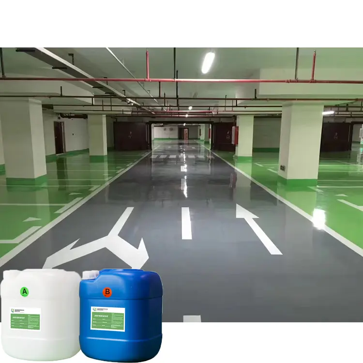 Epoxy Coating Betonnen Vloer Marmeren Verf Epoxy Vloeren 3d Papier Epoxy Parkeerplaats Vloer Kleur Poeder