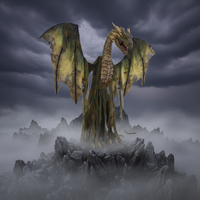 Nouvelle Décoration Animatronique Dragon Volant de Forêt d'Hiver 8 pieds pour Halloween 2026, Vente en Gros, pour Extérieur et Intérieur