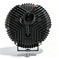 Projecteur de travail LED rond 5x5 super lumineux à faisceau spot pour véhicules d'ingénierie tout-terrain