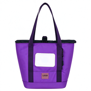 Bolsa Térmica Portátil Ecológica de Poliéster, Aislada, Impermeable, con Cierre de Cremallera, 20L, para Playa, Picnic, Leche Materna, Almuerzo - Product Image 4