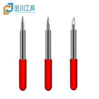 Jinchuan gran oferta China personalizable ODM OEM 30 45 60 grados hoja de corte de tungsteno para Roland plotter de corte cortador de vinilo