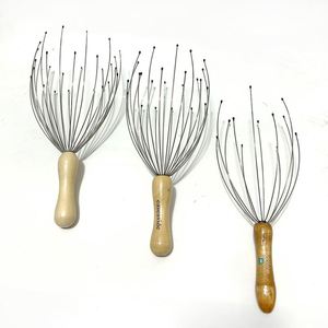 28 Claws 24 Scalp for Body Relaxing Wood Handle Head Scratcher <b>Massager</b> - Product Image 2