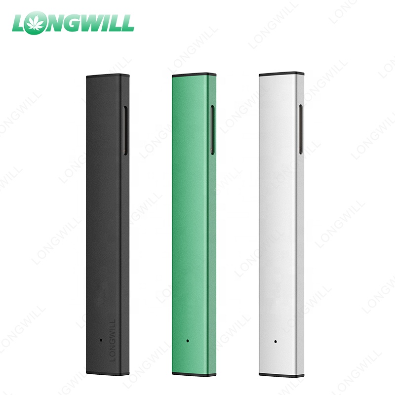 Новинка 2021, пустая одноразовая электронная сигарета cbd 0,5 мл 1,0 мл с окошком для просмотра ситуации с использованием масла