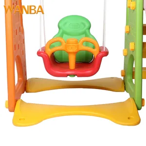 Trong Nhà Và Ngoài Trời Bé Swing Toddler Climber Vui Chơi Khu Vực Thiết Bị Swing Và Slide Set - Product Image 2