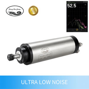 Moteur de broche CNC silencieux refroidi par eau Zhong Hua Jiang ER11 65mm 4 roulements 1.5KW 110V/220V BT30 pour machine de gravure CNC - Product Image 2