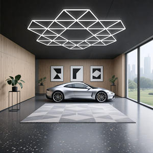 Gonengo Vente en gros DIY Assemblage PC Lumière LED hexagonale en forme de fleur pour la <span class=keywords><strong>d</strong></span>écoration de la salle <span class=keywords><strong>d</strong></span>'exposition automobile, atelier de réparation automobile - Product Image 1